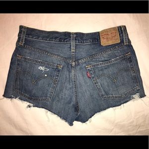 Cutoff Levi Shorts